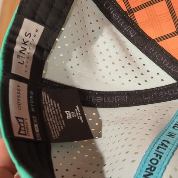 Melin Odysea Links Hydro Performance Snap Collection Classic Size Neon Aqua - Picture 9 of 9